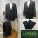 Ralph Lauren Suits & Blazers | Men's Ralph Lauren Charcoal Gray Pinstripe 40l Blazer 40x30 Pants Suit | Color: Gray | Size: 40l