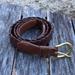 Coach Accessories | Coach Braided Leather Belt 36 | Color: Brown/Tan | Size: 36