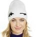 Kate Spade Accessories | Kate Spade, New York Winking Beanie Cream Nwt | Color: Cream | Size: Os