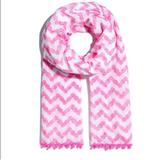 Lilly Pulitzer Accessories | Lilly Pulitzer Pink Pineapple Scarf | Color: Pink/White | Size: Os