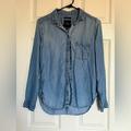 American Eagle Outfitters Tops | American Eagle Boyfriend Fit Denim Shirt | Women’s Size Medium | Color: Blue | Size: M