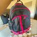 Adidas Bags | Adidas Pink & Gray Backpack | Color: Gray/Pink | Size: Os