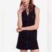 Free People Dresses | Free People Wandering Star Mini Denim Dress | Color: Black | Size: 10