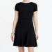 J. Crew Dresses | Nwt J.Crew Black Short Sleeve Fit And Flare Dress | Color: Black | Size: 18