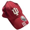 Adidas Accessories | Indiana Hoosiers Adidas Fitted Hat Men S/M New Red Iu | Color: Red | Size: S/M