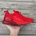 Nike Shoes | Men Nike Air Max 270 University Red Running Shoes Sneakers | Color: Black/Red/White | Size: 12