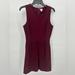 J. Crew Dresses | J Crew | Women’s S Small Maroon Sleeveless Ponte Fit And Flare Dress | Color: Red | Size: S