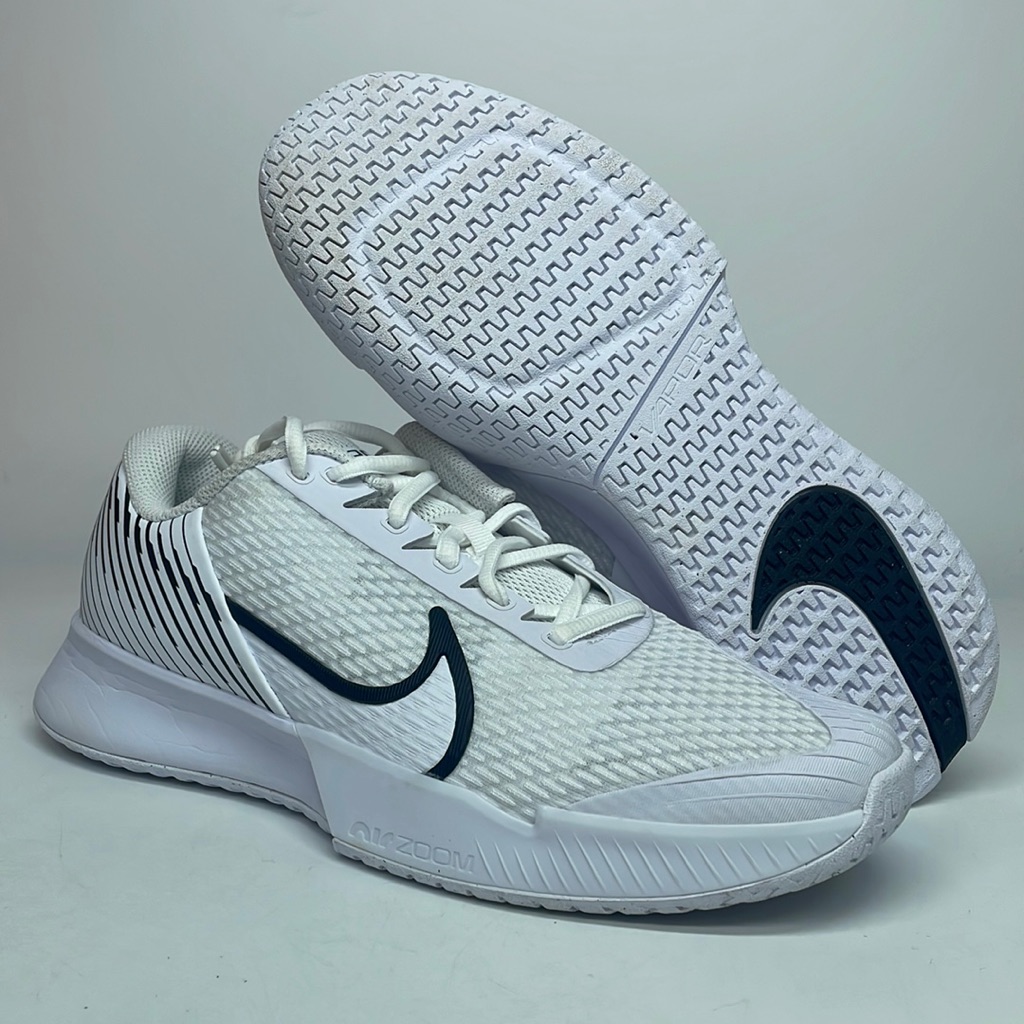 Nike Shoes | Used Men’s Nike Court Air Zoom Vapor Pro 2 Tennis White Dr6191-101 Size 8 | Color: White | Size: 8