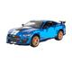 UPIKIT For Ford For Mustang Shelby GT500 Alloy Car Model Diecast Model Vehicles Model Car 1:24 scale model (Color : Blue-no box)