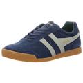 Gola Harrier Suede CMA192SG Trainers, Blue, 11.5 UK