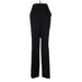 Pendleton Wool Pants - Mid/Reg Rise: Black Bottoms - Women's Size 8