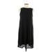 Apt. 9 Casual Dress - Shift: Black Dresses - Women's Size 8