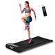 Walking Pad Under Desk Treadmill - Portable Electric Treadmills Running Machines for Home Gym - Remote Control, LCD Screen, Adjustable Speed, Calorie, Time & Distance - Ultra Thin and Silent (Black)