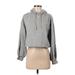 Out From Under Pullover Hoodie: Gray Marled Tops - Women's Size X-Small