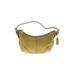 Coach Factory Leather Hobo Bag: Yellow Solid Bags