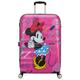 Trolley AMERICAN TOURISTER "WAVEBREAKER DISNEY 77" Gr. B/H/T: 52 cm x 77 cm x 29 cm 96 l, bunt (minnie futur) Koffer Trolleys