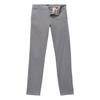 Chinohose BOSS ORANGE "slim", Herren, Gr. 34, Länge 32, grau (020_grau), Web, Obermaterial: 97% Baumwolle, 3% Elasthan, unifarben, casual, slim fit knöchellang, Hosen, mit Gesäßtaschen