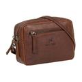 Schultertasche MUSTANG "Catania" Gr. B/H/T: 17 cm x 14 cm x 7 cm, braun (brown) Damen Taschen Handtaschen
