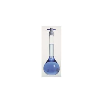 Kimble/Kontes KIMAX Volumetric Flasks with Color-Coded PTFE ST Stopper Class A Kimble Chase 28014F 200 Case of