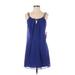 Hailey Logan by Adrianna Papell Cocktail Dress: Blue Dresses - New - Women's Size 5