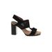 Adrienne Vittadini Heels: Black Shoes - Women's Size 6