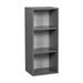 WALLKITCHENS Open Particleboard Standard Wall Cabinet Ready-to-Assemble in Gray/White | 36 H x 9 W x 12 D in | Wayfair W0936SD-GRE-NAV