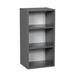 WALLKITCHENS Open Particleboard Standard Wall Cabinet Ready-to-Assemble in Gray | 30 H x 18 W x 12 D in | Wayfair W1830SD-GRE-NAV