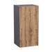 WALLKITCHENS Open Particleboard Standard Wall Cabinet Ready-to-Assemble in Gray | 30 H x 12 W x 12 D in | Wayfair W1230SD-NT