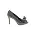 Moda Spana Heels: Gray Shoes - Women's Size 9 1/2