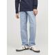 Regular-fit-Jeans JACK & JONES JUNIOR "JJICLARK JJORIG STRETCH SQ 702 NOOS JNR" Gr. 176, N-Gr, blau (blue denim) Jungen Jeans