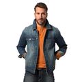 JP 1880 Herren Jeansjacke Jacke, Blue Denim, 5XL