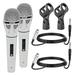 5 CORE Karaoke Microphone Dynamic Vocal Handheld Mic Cardioid Unidirectional Microfono w On and Off Switch Includes XLR Audio Cable Mic Holder PM 817 CH