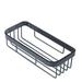 Bathroom Shelf Organizer Shower Caddy Square Makeup Storage Rack Wall Mounted Rustproof Wire Basket(28.5cm)