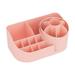 Dengmore Rotating Storage Box Desktop Multifunctional Storage Container for Office Stationery Bedroom Makeup Brush Lipstick Storage Container with Divider