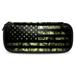 Retro USA American Flag Pattern Stylish Leather Toiletry Bag - Durable Travel Organizer for Men and Women - Ideal for Cosmetics Toiletries and More!