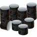 20 Pcs Glass Cream Jar Lip Balm Containers Empty Face Multipurpose Sub Packaging Lotion Holder Travel Jars for Creams