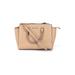 MICHAEL Michael Kors Leather Satchel: Tan Bags