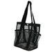 Set of 2 Beach Toiletry Bag Travel Toys Mesh Tote for Toiletries Makeup Large Capacity Shower Wash Net