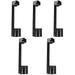 5 PCS Accessories for Wheelchairs Cane Storage Rack Cane Support for Wheelchair Rack for Cane Crutches Wheelchair Cane Stainless Steel Elderly