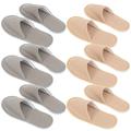 Home Hospitality Slippers House Men Guest for Shoeless Man Mens Disposable Shoes Pedicure Household Miss