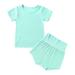 Children s Pajamas Pure Cotton Skin Friendly Middle And Young Children s Top Baby Clogs Household Clothing Set Matching Easter Dresses Sisters Snow Clothes Set Take off My Girl Checke Crop Top Kids