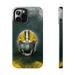 iPhone Tough Case - Packers Green Wisconsin Bay Football Logo Helmet Fan