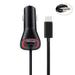 Car Charger for TCL NxtPaper 11/Tab 11 - 3.4A Type-C Power Adapter DC Socket Extra USB Port for TCL NxtPaper 11/Tab 11