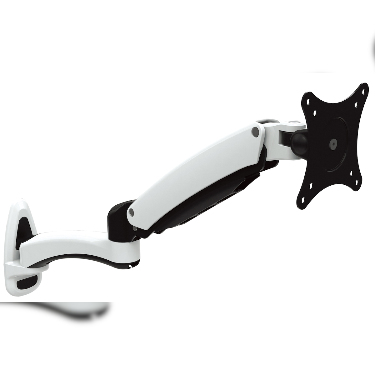 JENIMAGE FD130WM-Wandhalterung - 1 Monitor Neigen -90 bis +85 Grad Drehen 180 Grad Schwenken 360 Grad fuer 15 bis 27 Zoll Image