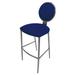 Stainless Steel Bar Stool 30" - 535 Vinyl - 30 inch Seat - 30 inch Seat