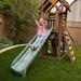 Arbor Crest Wooden Swing Set / Playset with Table and Bench, Slide and Swings