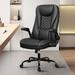 Office Big and Tall Chair, Executive Chair Ergonomic Leather Chair with Lumbar Support High Back Desk Chairs Computer Chair