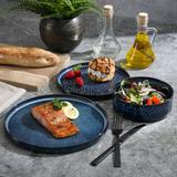 Gibson Elite Matisse Moderna 12-Piece Reactive Glaze Stoneware Dinnerware Set