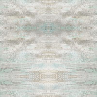 York Wallcoverings Serene Jewl Blue & Grey Wallpaper