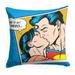 Warner Bros DC Superman He's My Hero Printed Throw Pillow